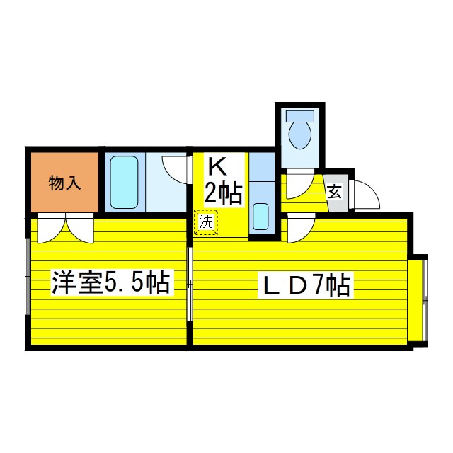 GRASS　FIELD 間取り