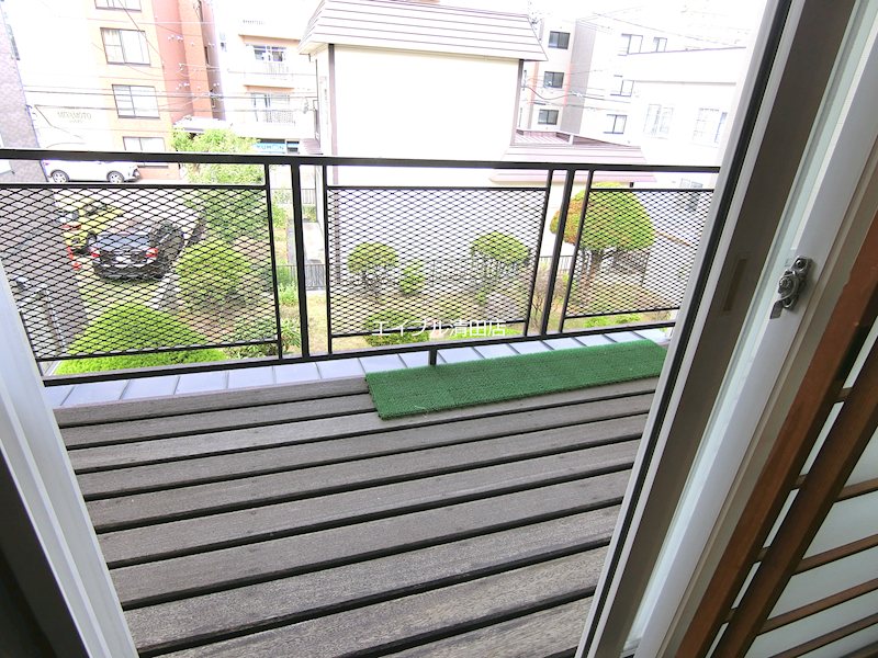 澄川4-7戸建 ベランダ
