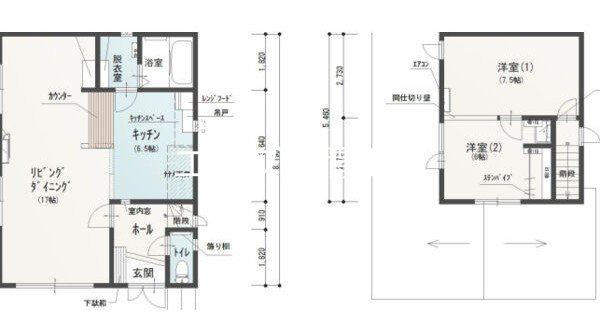 南沢6-2戸建 間取り