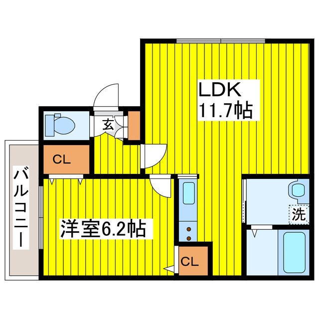 シエル本町 間取り