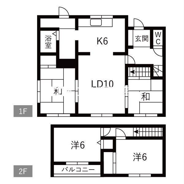 南沢6条3丁目戸建 間取り