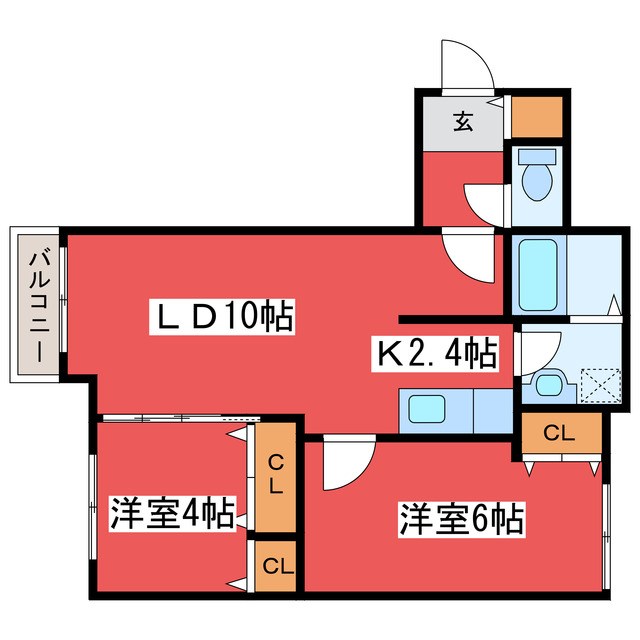 レガリア美園 間取り
