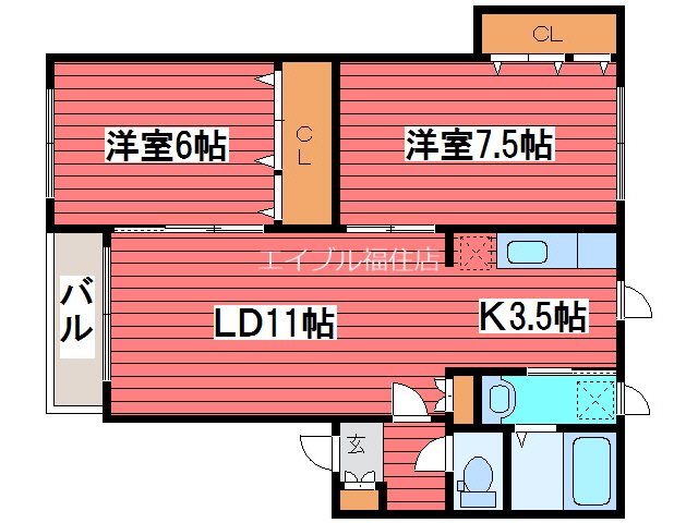 ＭＳ坂の下 間取り