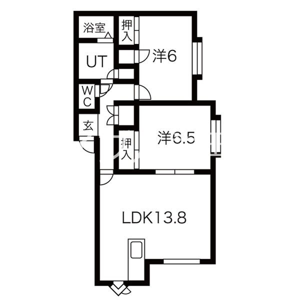 グランステージ百合が原 間取り