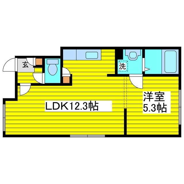 プレジール札幌 間取り