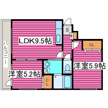 オーパ 間取り