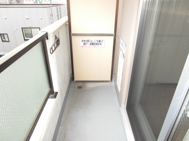 オーパ ベランダ