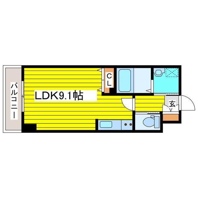 アルファスクエア北15条 間取り