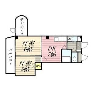 美園１２条ハイツ 間取り