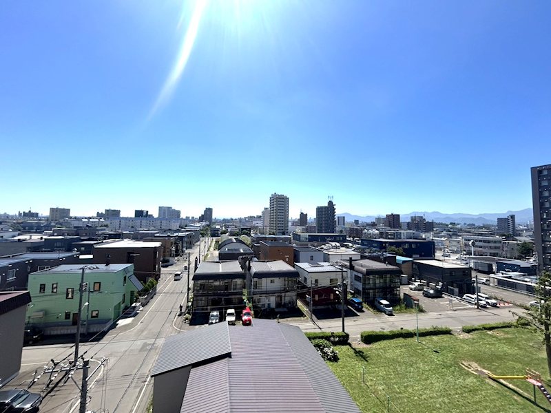 北海道札幌市東区北四十六条東１６丁目 眺望