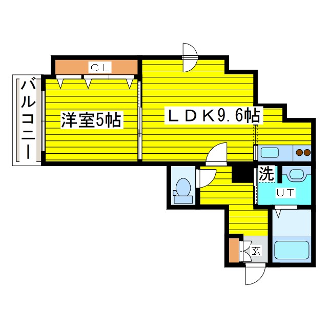 ラクラス札幌北7条 間取り