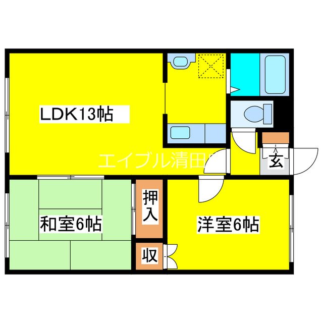 さくらハイツⅠ 間取り