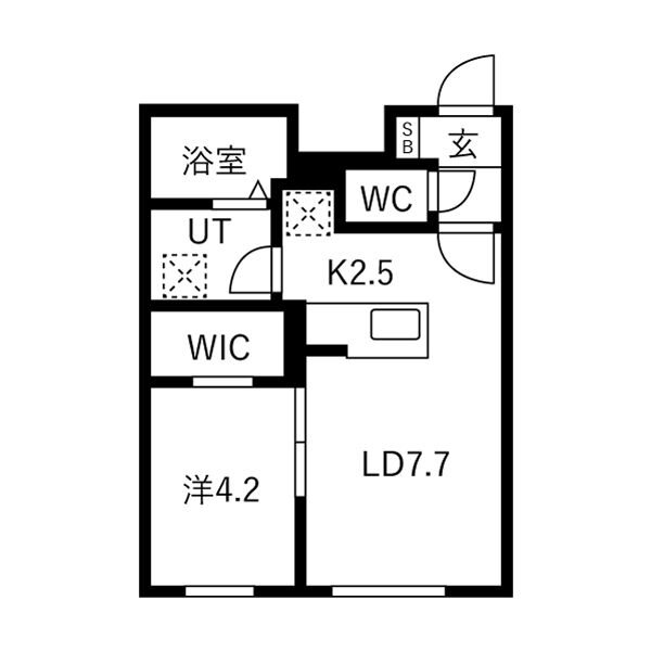 北海道札幌市豊平区月寒東三条７丁目 間取り