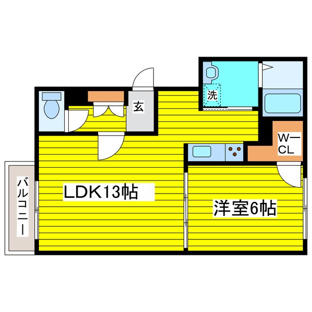 ハスコート本町 間取り
