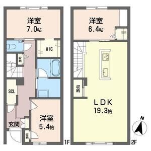 Shamaison　W 間取り