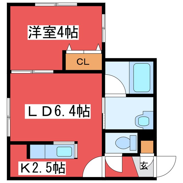 MINES福住 間取り