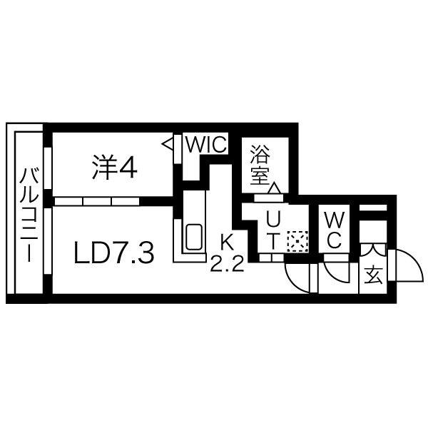 北海道札幌市東区北十二条東２丁目 間取り