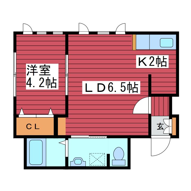 マリンパレス月寒壱番館 間取り