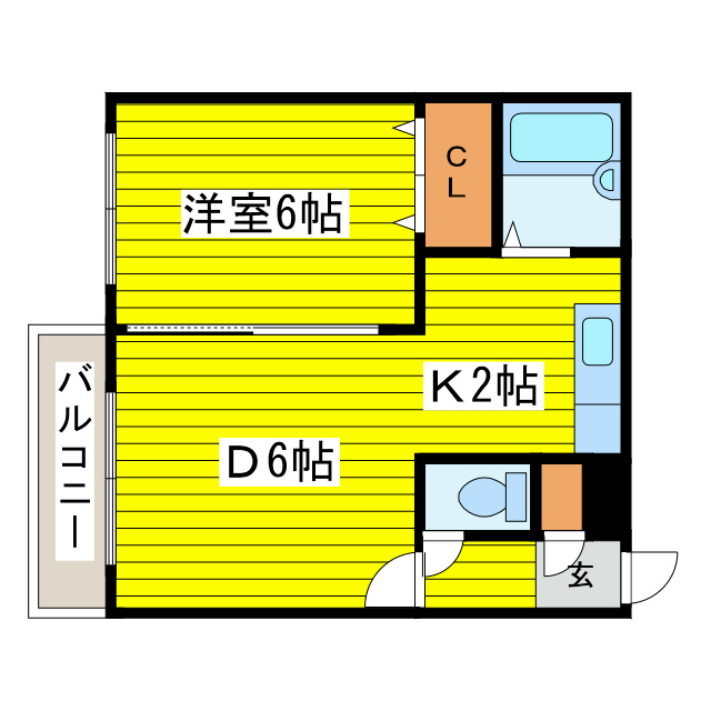 北海道札幌市東区北十八条東１丁目 間取り