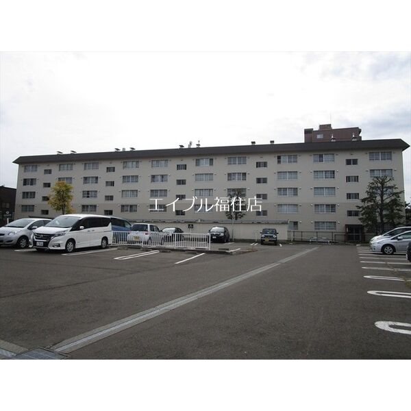 札幌西月寒団地6号棟 外観