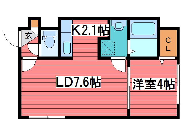 カレラ月寒中央 間取り