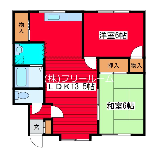 ハイツクラークヒル 間取り