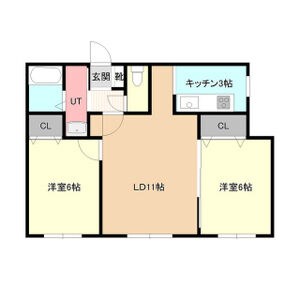 A　Bond白石 間取り