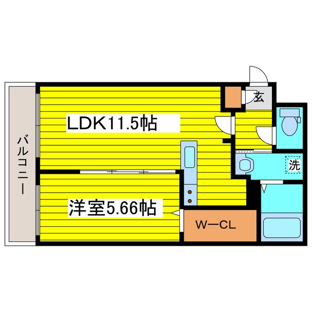 effect北15条 間取り
