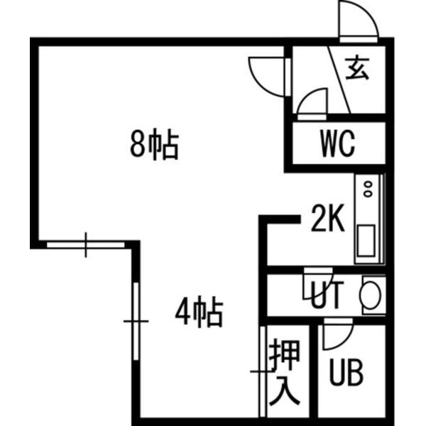 北海道札幌市東区北二十七条東１２丁目 間取り