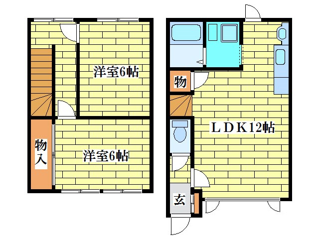 五条ハイム 間取り