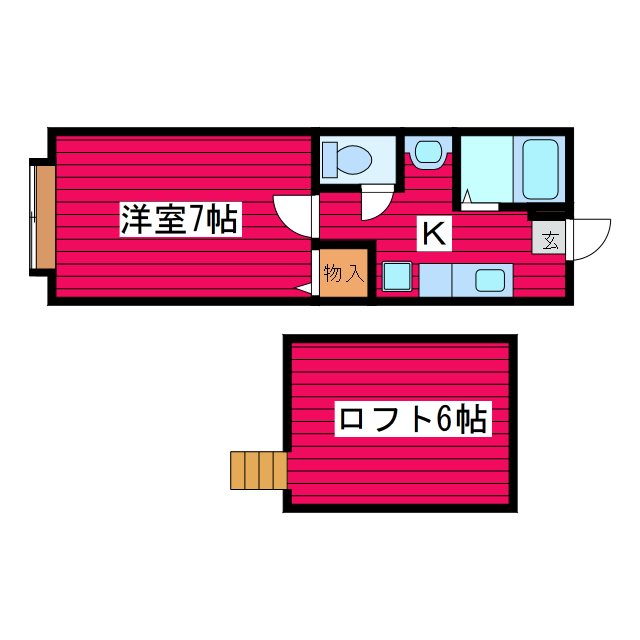Villa Tsukisappu 間取り