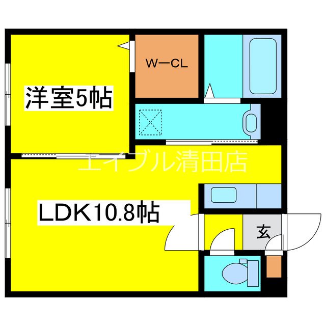 パークアベニュー北広島 間取り