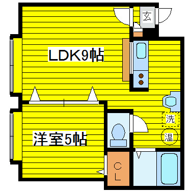 北海道札幌市東区北十五条東４丁目 間取り