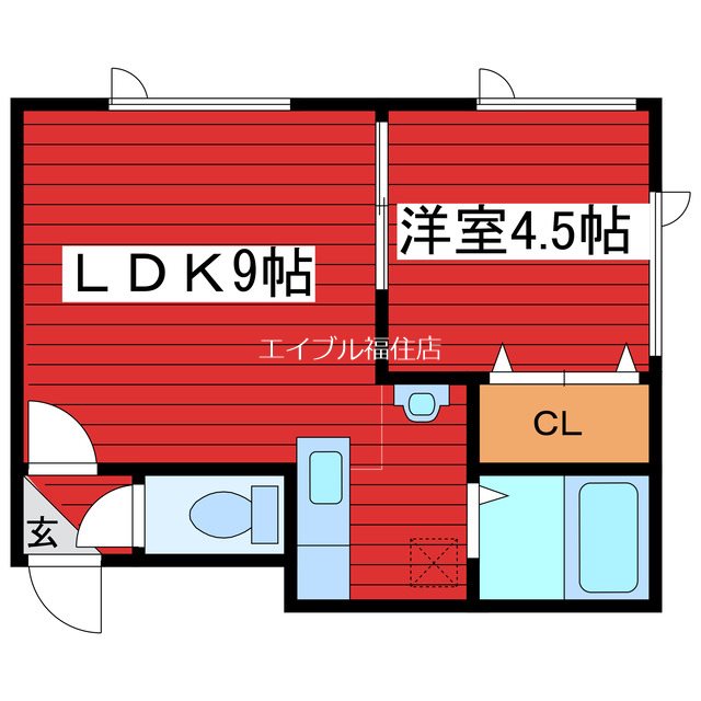 アークコート月寒東 間取り