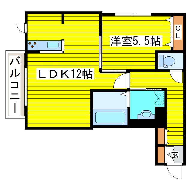 北海道札幌市東区本町一条１丁目 間取り