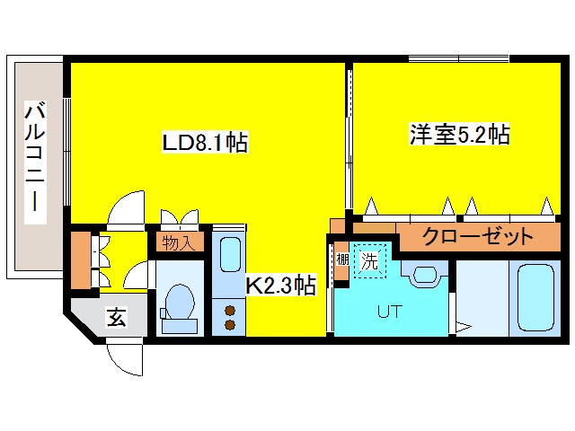 北海道札幌市東区北十七条東１３丁目 間取り
