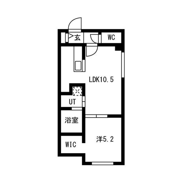 北海道札幌市東区北十三条東１２丁目 間取り