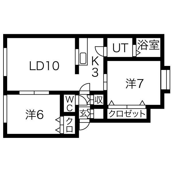 北海道札幌市手稲区曙四条２丁目 間取り