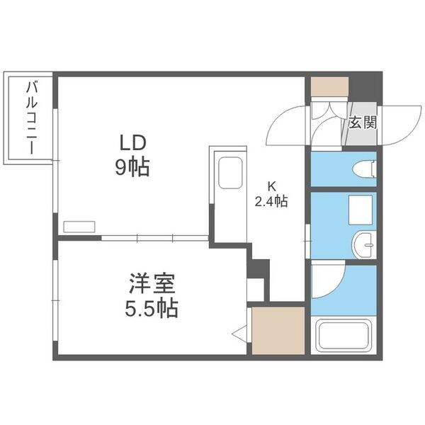北海道札幌市東区北十五条東１８丁目 間取り