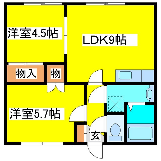 ベルアベニュー 間取り