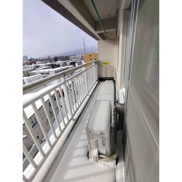 平岸パールハイム ベランダ