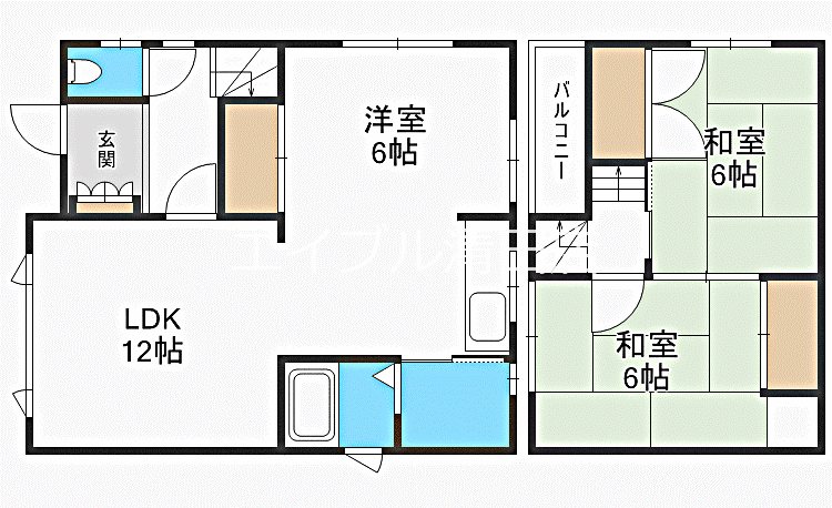 北ノ沢6丁目戸建 間取り