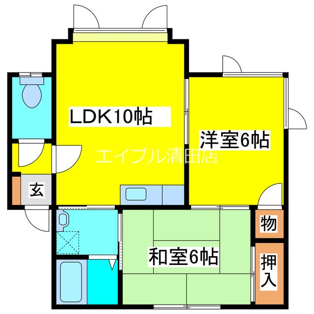 イーストヒル 間取り