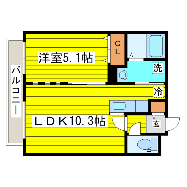 北海道札幌市東区北十三条東１６丁目 間取り