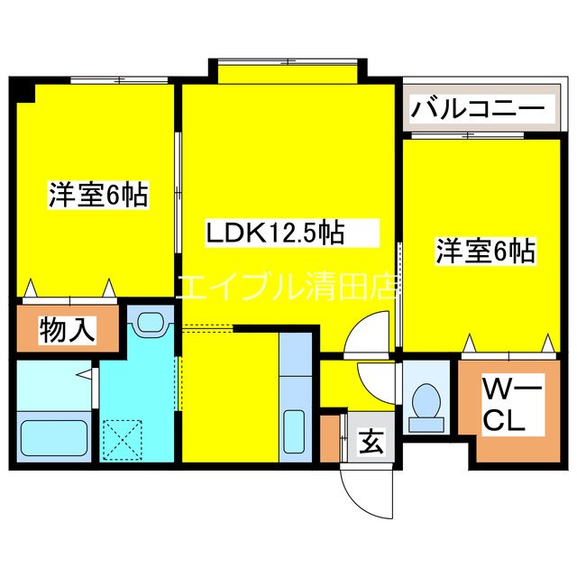 エスパースコート 間取り