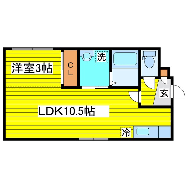 北海道札幌市東区北二十七条東１２丁目 間取り