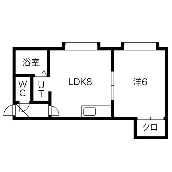 カーサ北7 間取り