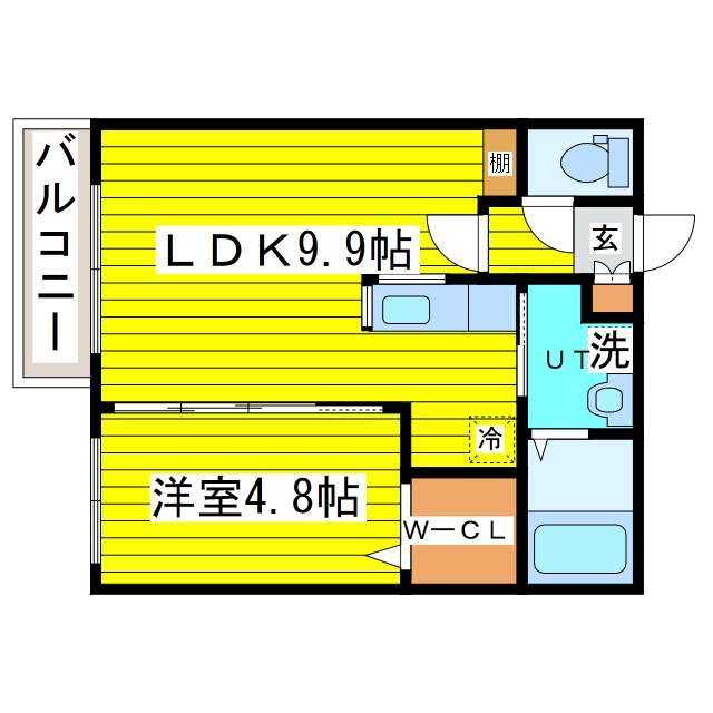 北海道札幌市東区北二十四条東１３丁目 間取り