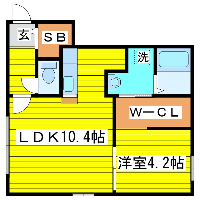 北海道札幌市東区北二十条東１４丁目 間取り