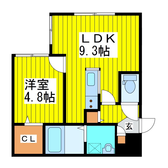 北海道札幌市東区北七条東４丁目 間取り